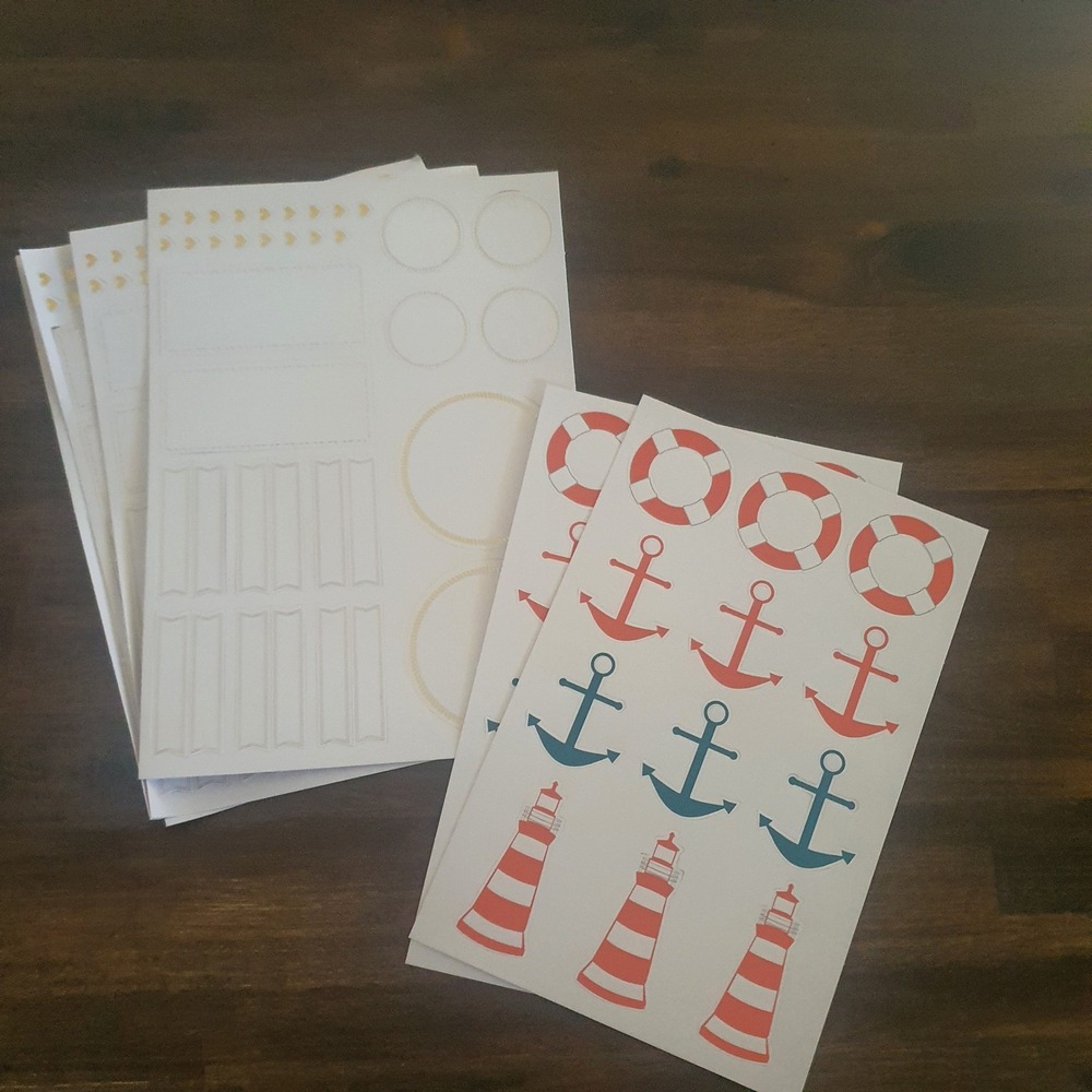 Stampin Up Paper Pumpkin You Are My Anchor April 2018 Nautical Card Making Kit - Picture 7 of 9